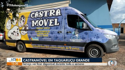 Castramóvel atende em Taquaruçu Grande