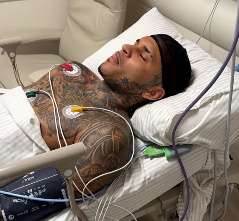 Anderson Neiff, cantor pernambucano de brega-funk, é baleado ao voltar de show em São Paulo — Foto: Reprodução/redes sociais