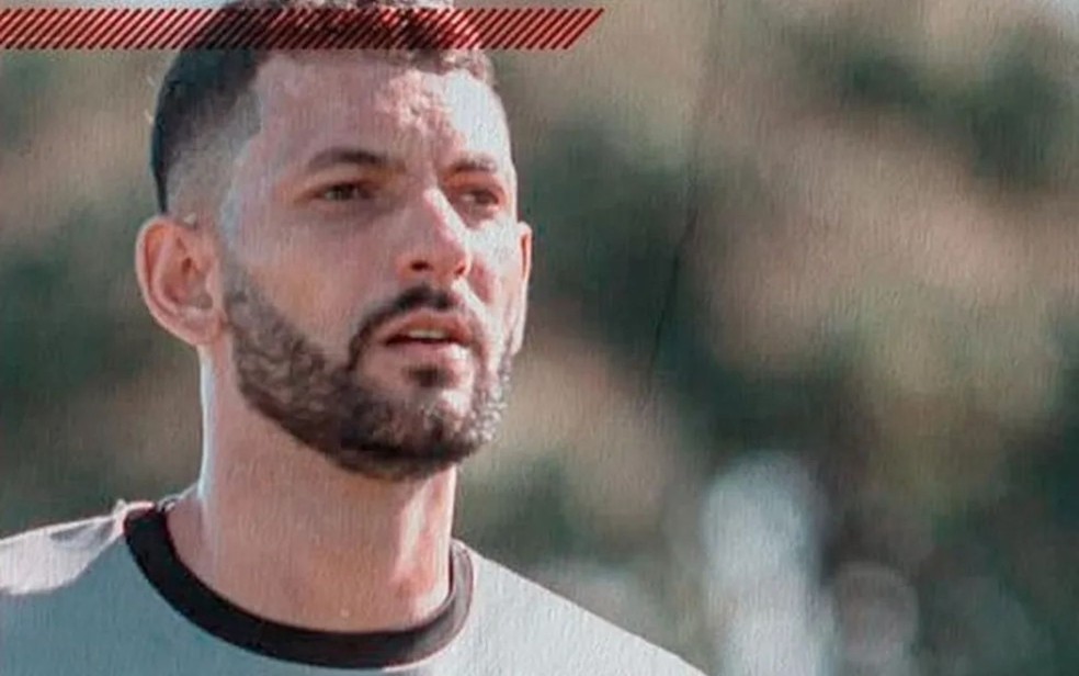 Goleiro Matheus Gomes, denunciado pelo MP por manipulação no futebol, Goiás — Foto: Divulgação/CSS