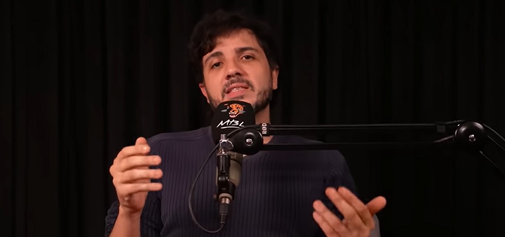 Renan Santos é pré-candidato à Presidência da República pelo Missão — Foto: Reprodução/YouTube