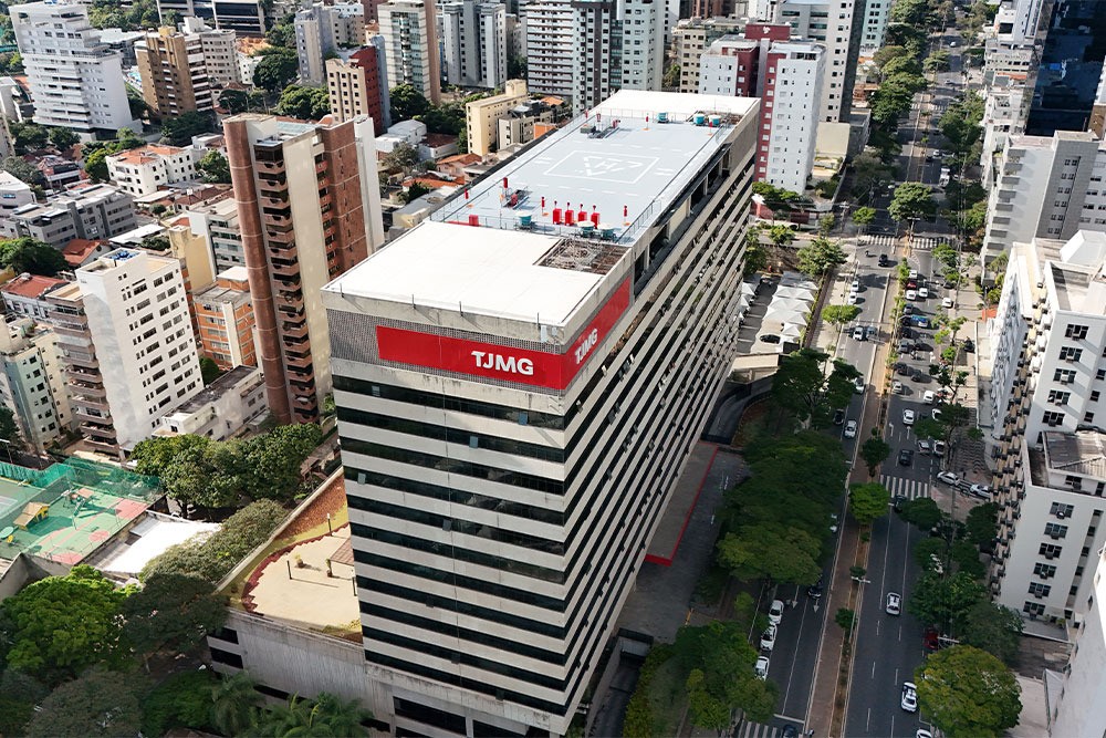 Heliponto do TJMG é liberado para operações da Polícia Militar em Belo Horizonte