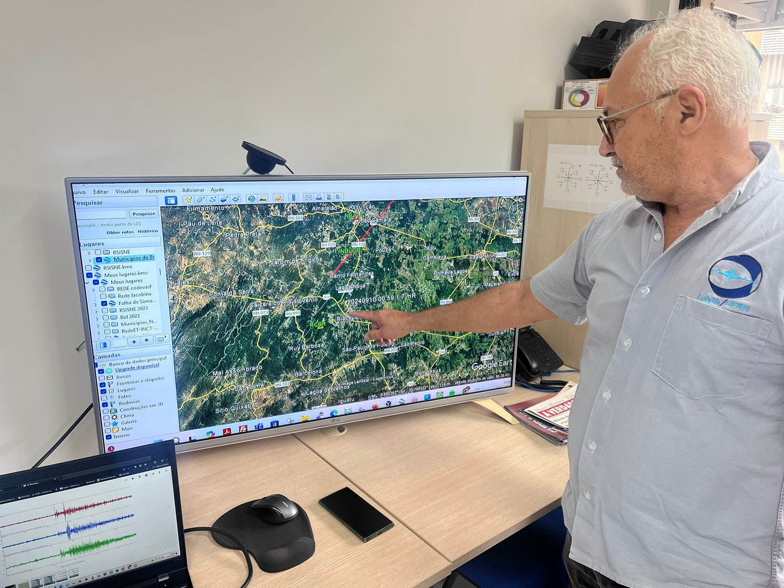 Tremor de terra com magnitude de 1.7 é sentido no interior do RN