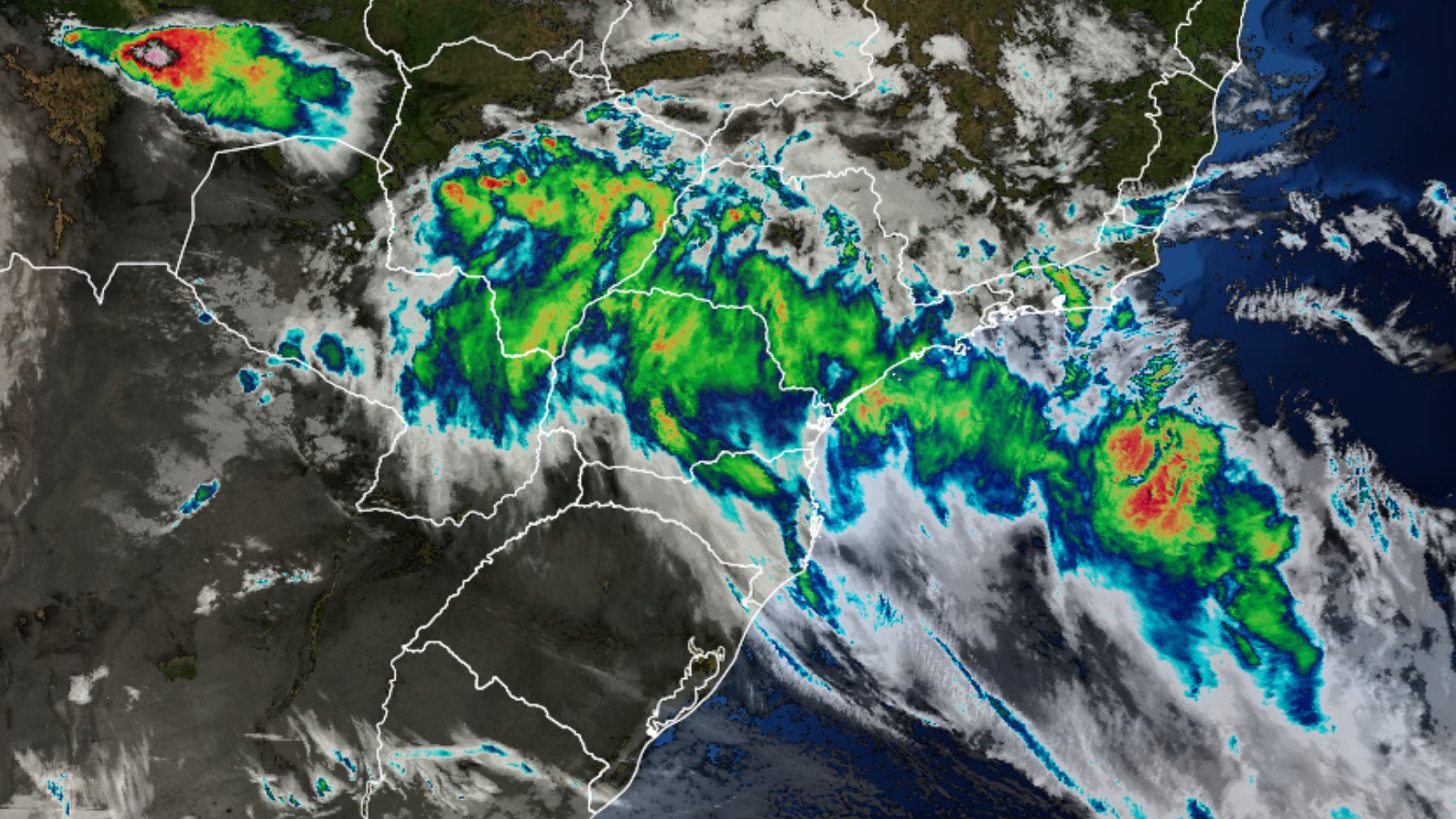 Ciclone pode provocar mais tempestades com ventos de 100 km/h no Paraná; veja onde e a previsão do tempo