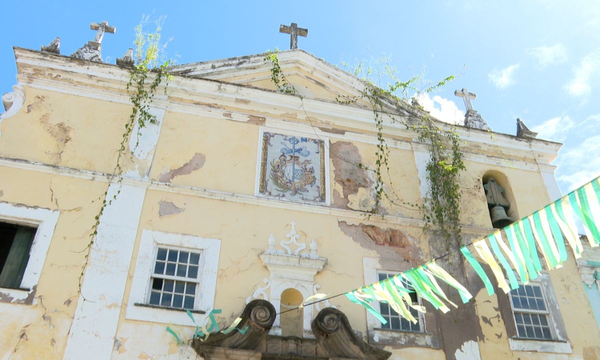 MPF entra com ação na Justiça para evitar desabamento de igreja no Centro Histórico de Salvador