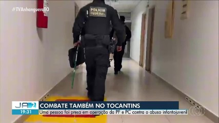 Homem é preso no TO em operação da PF e da PC por abuso sexual infantil