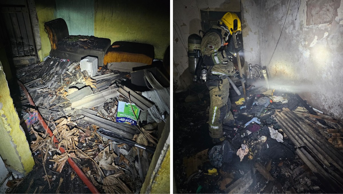 Homem é preso após atear fogo na casa da namorada em Governador Valadares