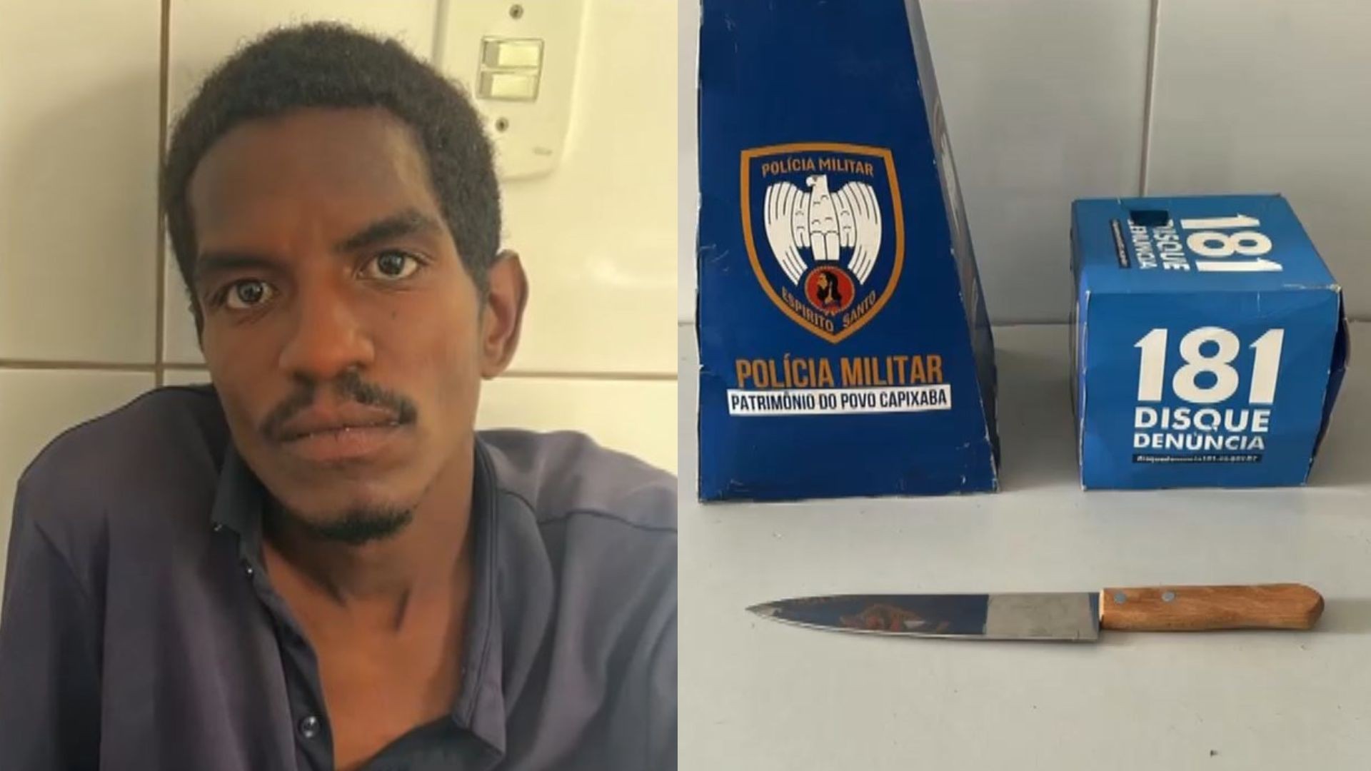 Homem sequestra motorista com filha de 2 anos e o obriga a dirigir por 40 km até Linhares