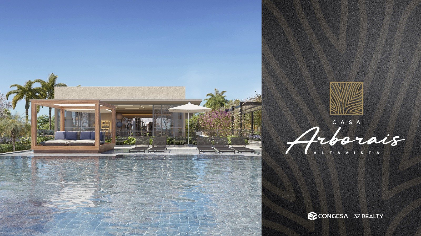 Casa Arborais, lançamento da Congesa e 3Z Realty, redefine o alto padrão inteligente.