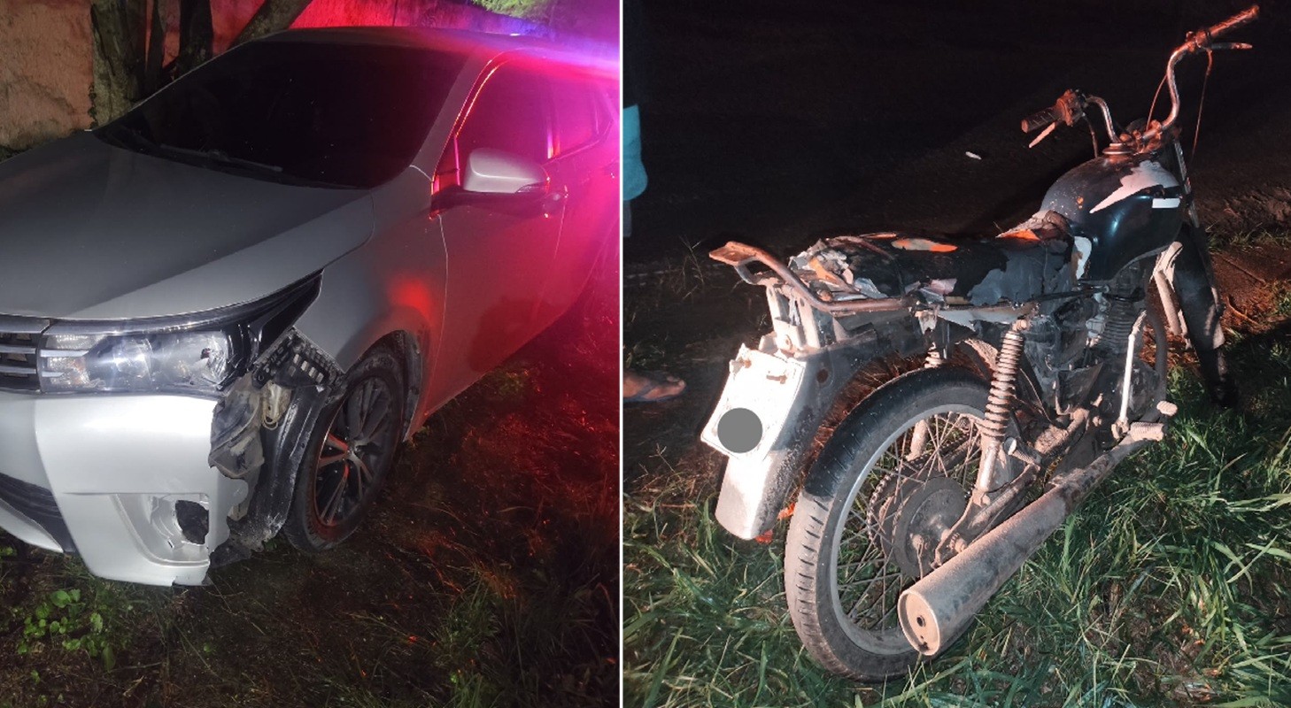 Mulher em garupa de moto cai no buraco, é arremessada, carro atropela e morre em Cabo Frio