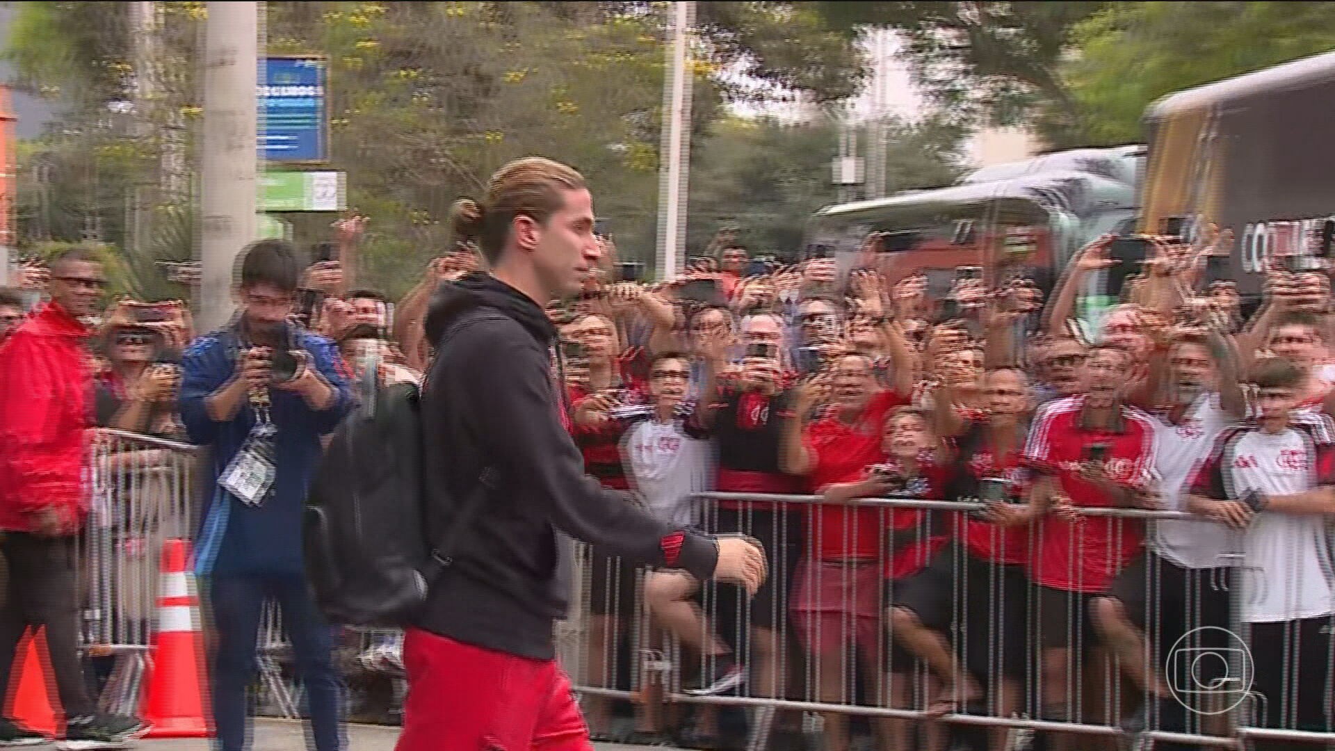 Em Lima, Flamengo e Palmeiras se preparam para a final da Conmebol Libertadores