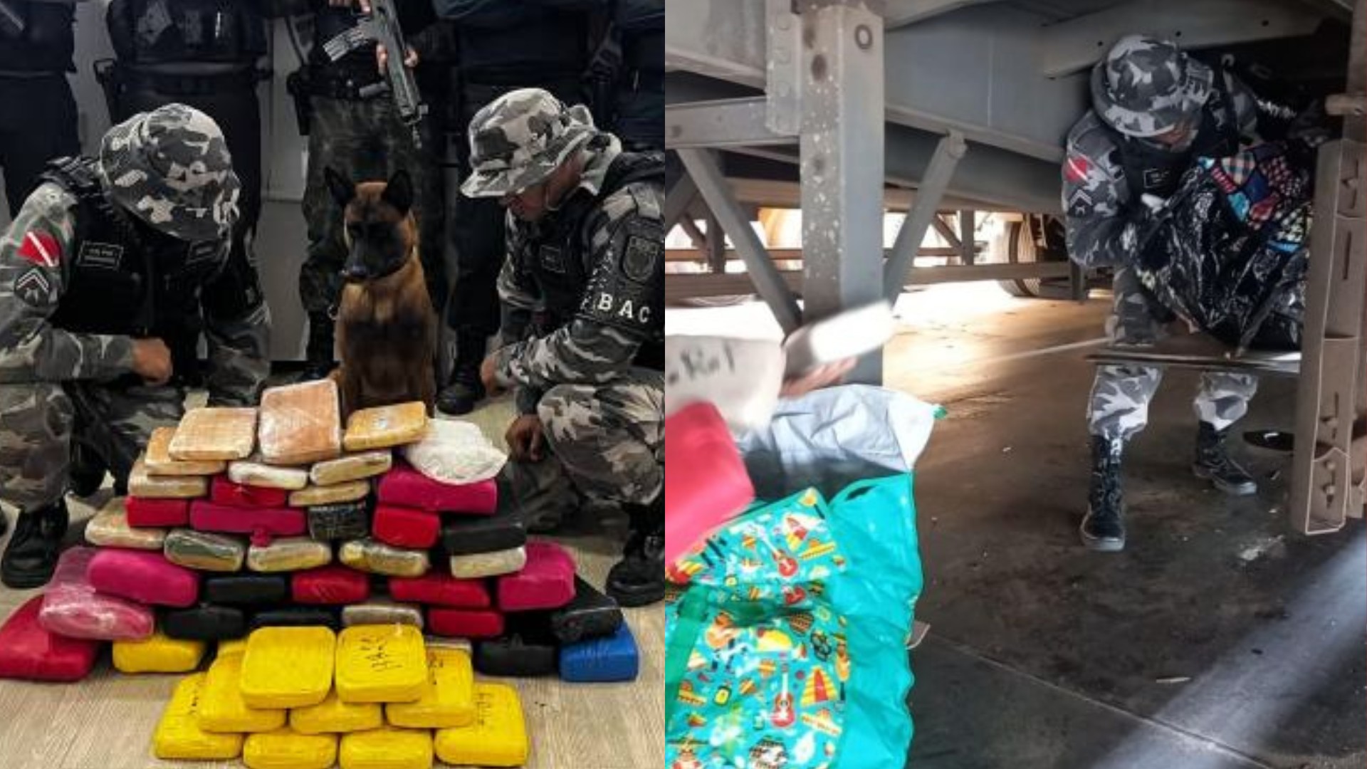 Mais de 60 kg de drogas são encontrados durante operações em rios do PA
