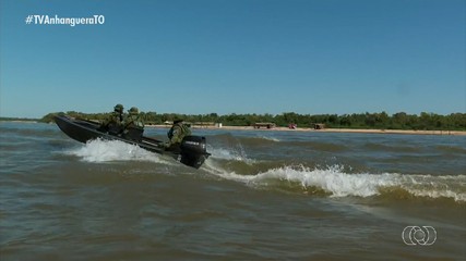 Fiscalização ambiental aumenta durante o período de praias no Araguaia