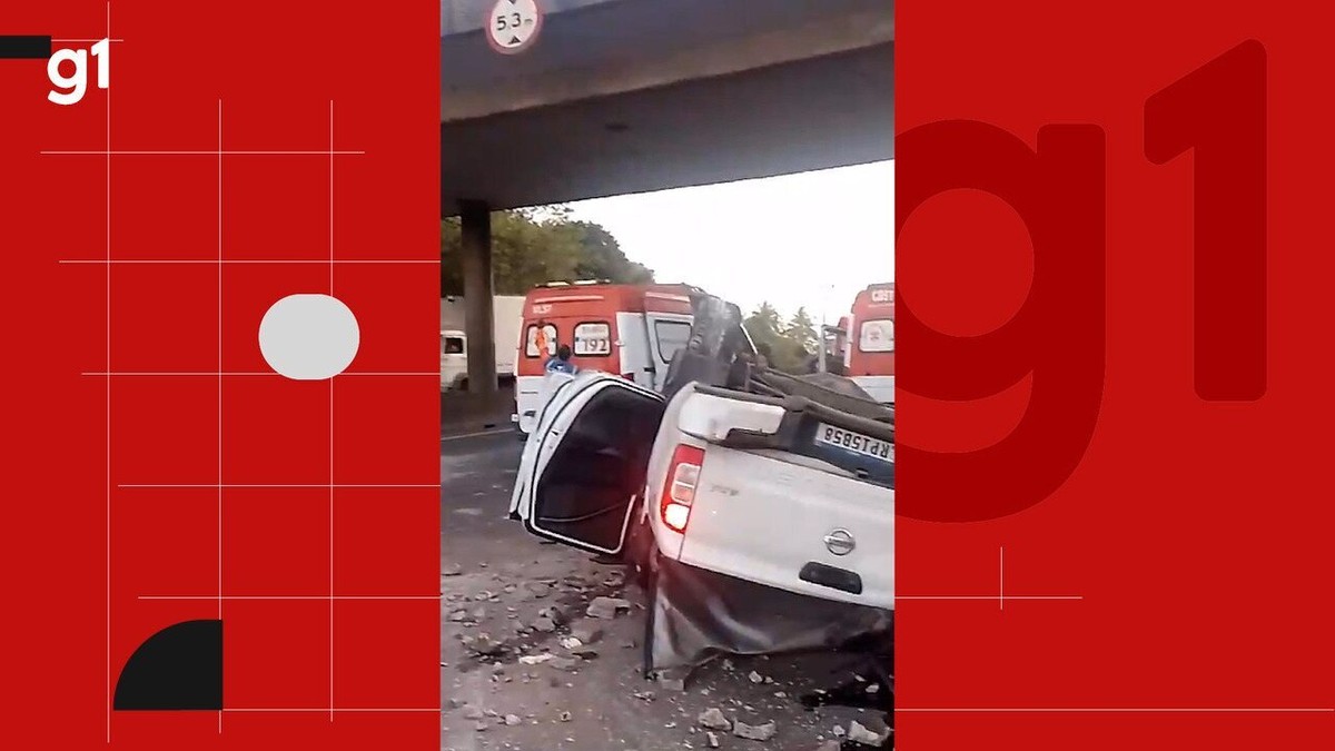 VÍDEO: carro cai de viaduto em Salvador e provoca congestionamento da BR-324