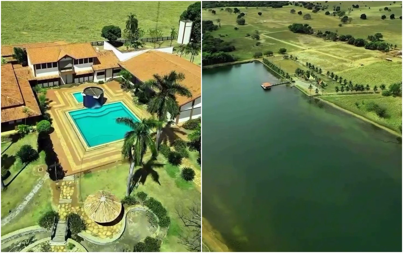 Fazenda em Goiás de mais de R$ 100 milhões impressiona a web; vídeo