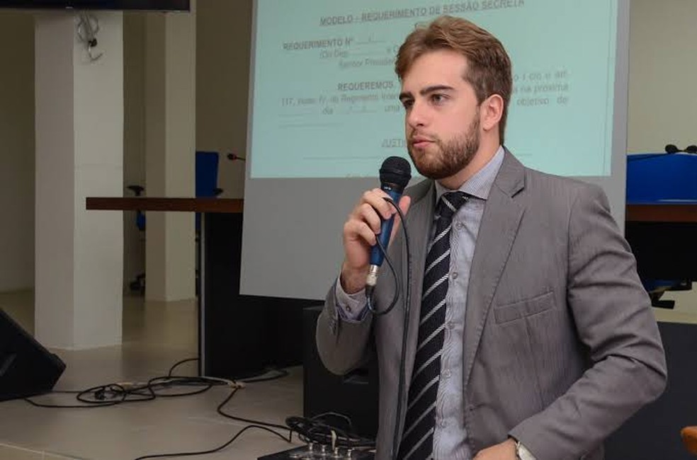 Guilherme Castro era secretário legislativo-geral da Assembleia Legislativa da Paraíba — Foto: Reprodução: ALPB