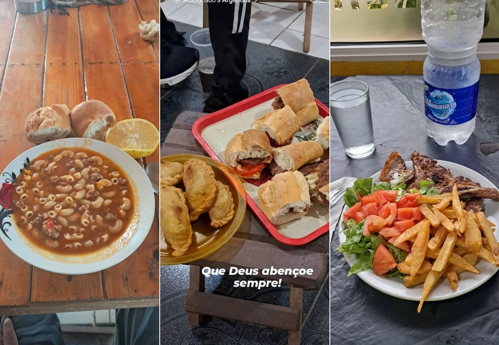 Tocantinense conheceu culinária de outros países durante aventura. — Foto: Arquivo Pessoal