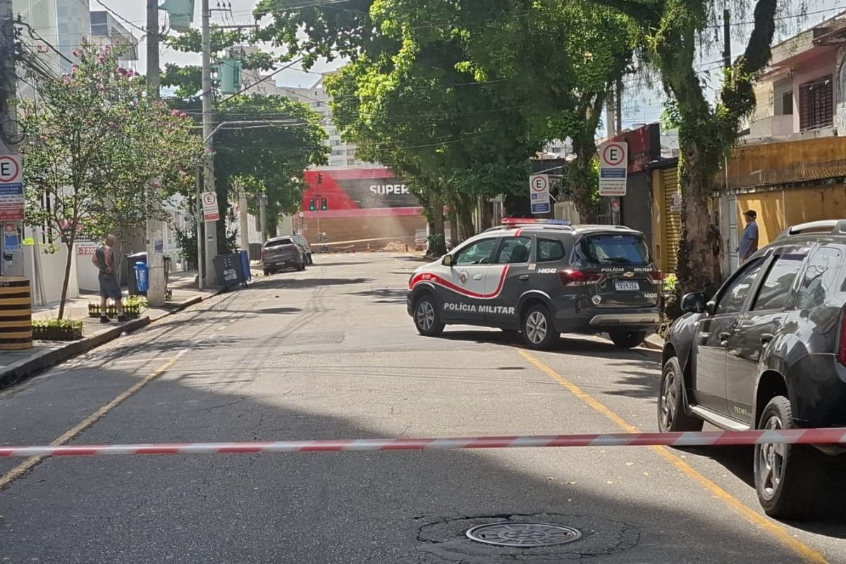 Vazamento de gás interdita ruas, provoca cheiro forte e mobiliza autoridades em Santos 