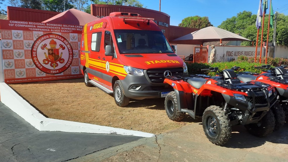 O Corpo de Bombeiros é uma força de segurança muito importante para o município — Foto: Assessoria