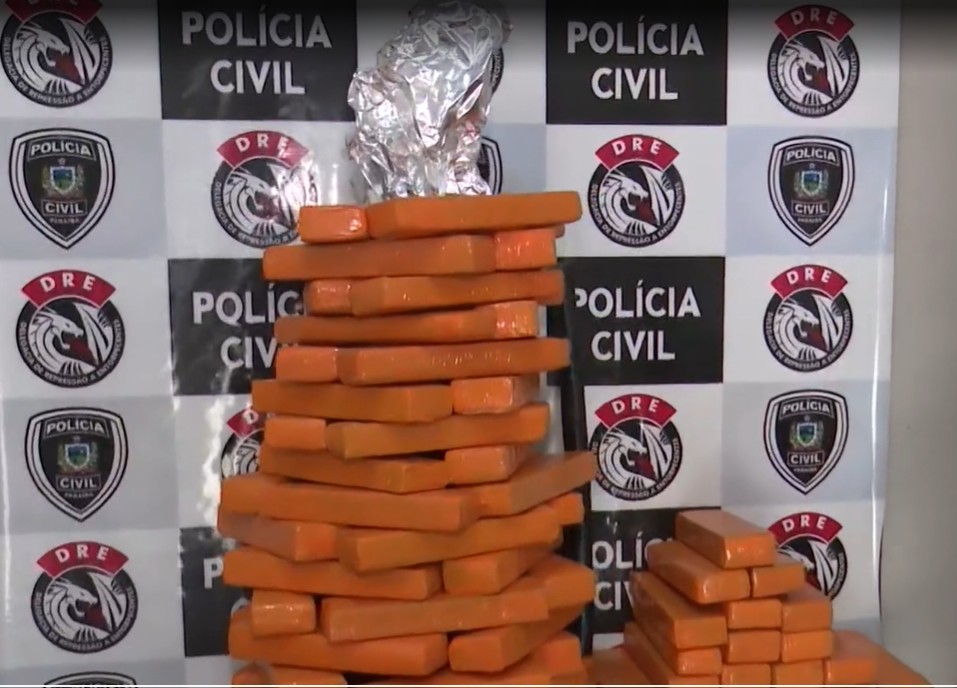 Polícia apreende cerca de 80 kg de droga, em Campina Grande; um homem foi preso