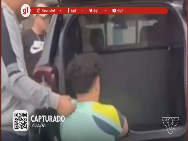 G1 em 1 minuto - Santos: Policiais zombam de suspeito de chefiar quadrilha com nanismo