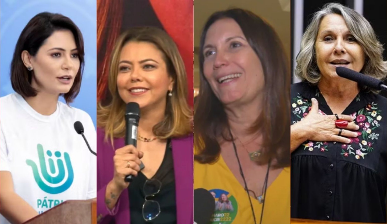 Quaest para o Senado no DF: Michelle, 26%; Leila, 20%; Bia, 18%; Erika, 16%
