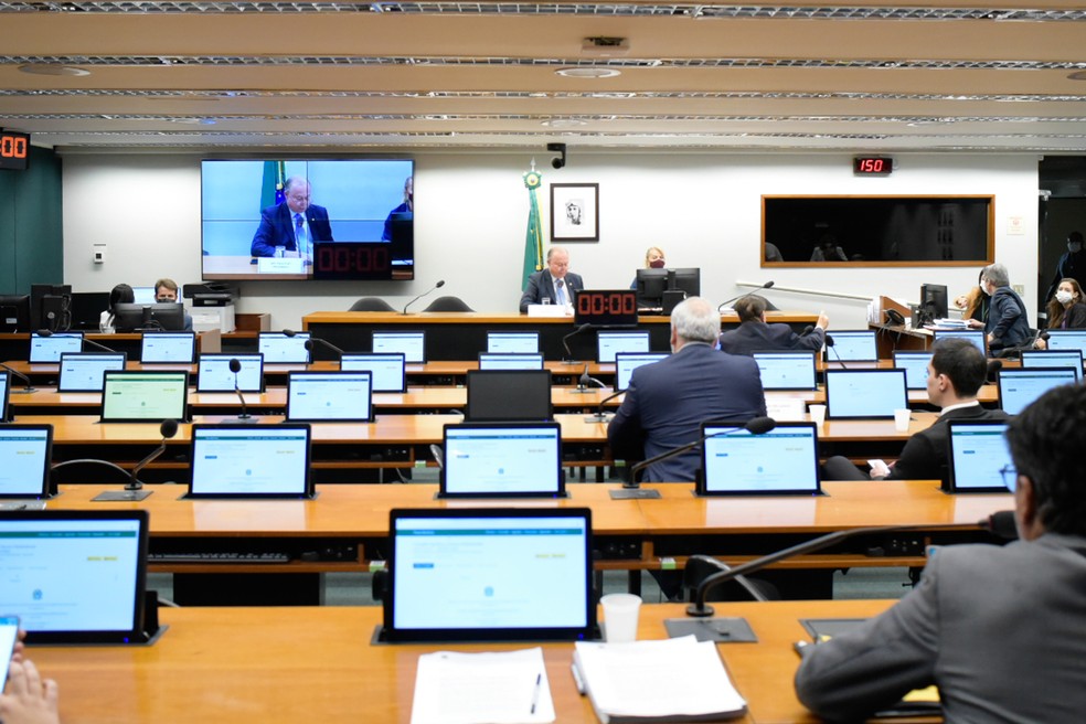 Imagem de 2022 do plenário 11 da Câmara dos Deputados — Foto: Alan Rones/Câmara dos Deputados