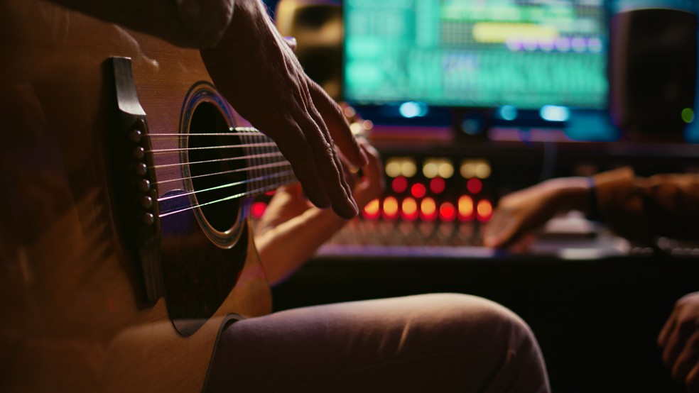 música, violão — Foto: Freepik