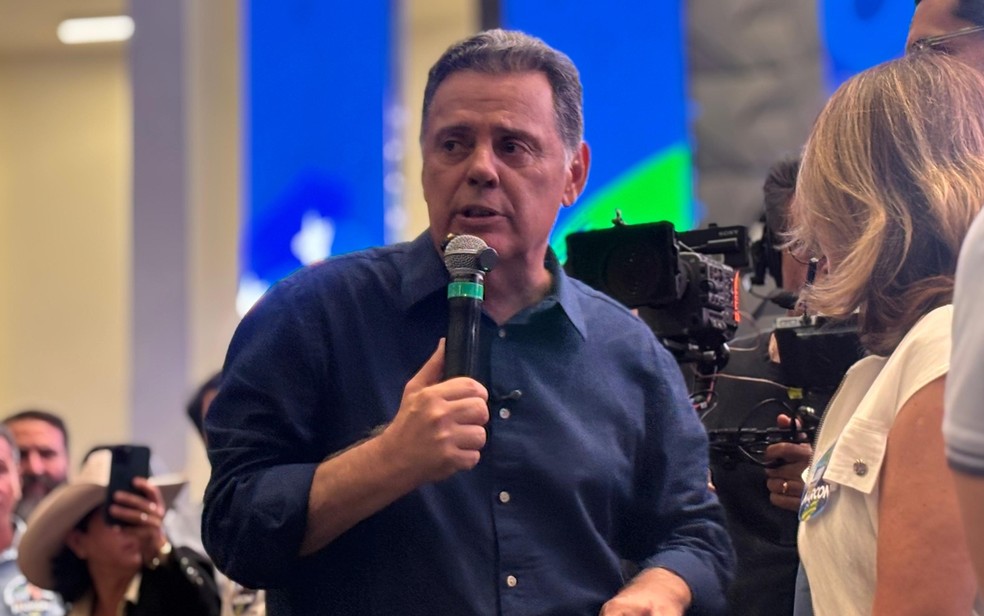 Marconi Ferreira Perillo Júnior (PSDB), candidato ao governo de Goiás nas eleições de 2026 — Foto: Bárbara França/g1 Goiás