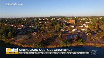 Cursos de flores artificiais oferecem capacitação gratuita em Porto Nacional