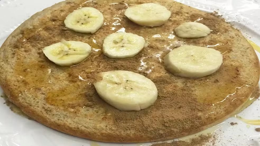 Panqueca de banana — Foto: Reprodução/Receitas - Globo