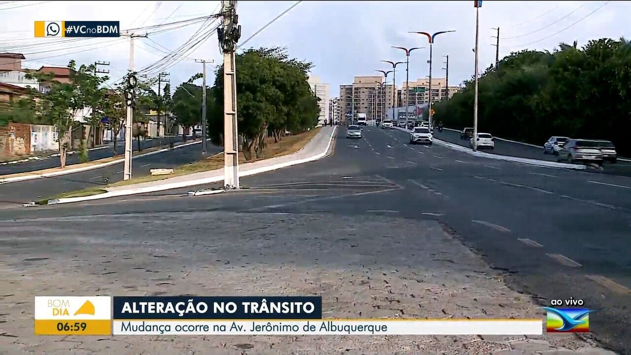 Região da Curva do 90 terá alterações no trânsito em razão de obras em São Luís