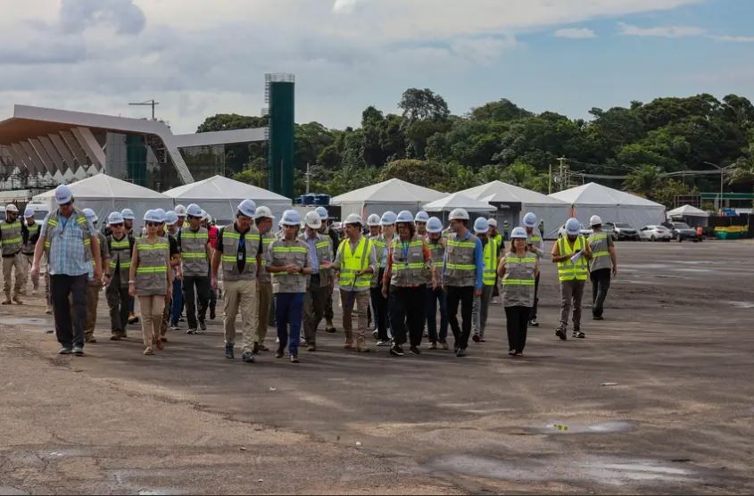 Comitiva da ONU inspeciona locais da COP 30 e aprova planos de segurança, mobilidade e saúde 