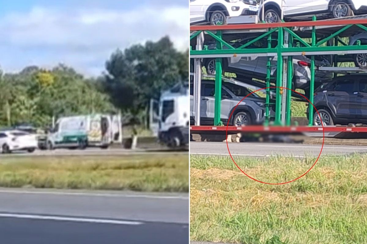 Ciclista morre após ser atropelado por caminhão na Rodovia Régis Bittencourt