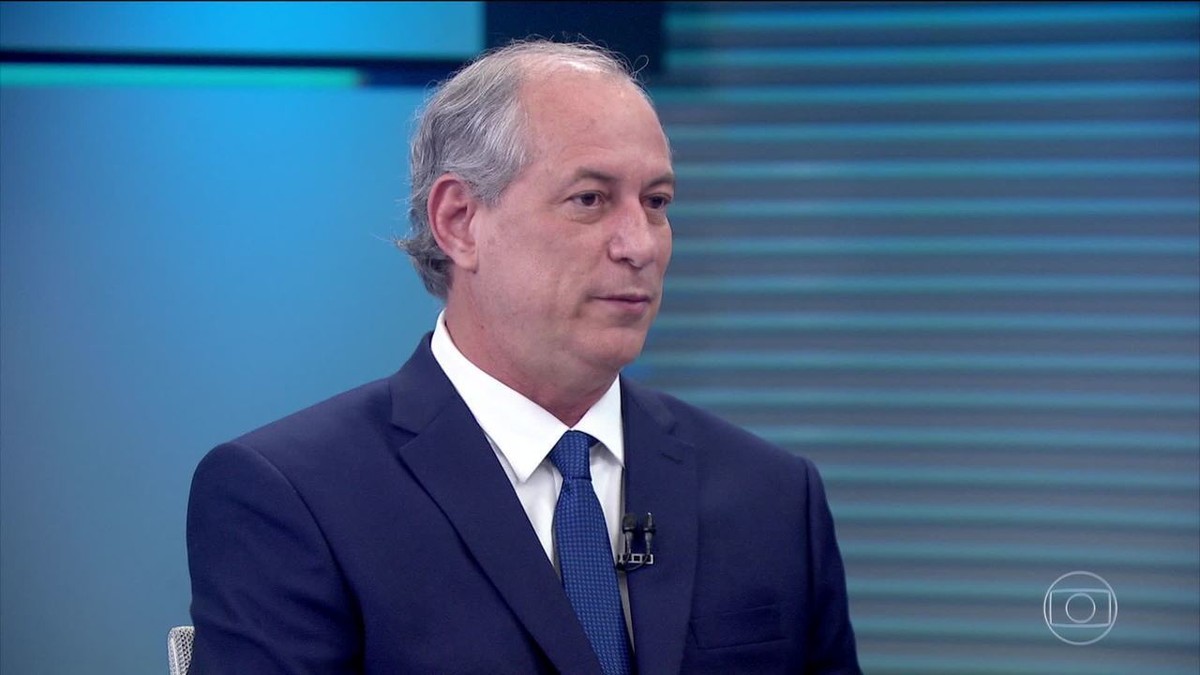 Ciro Gomes PDT entrevistado no Jornal da Globo