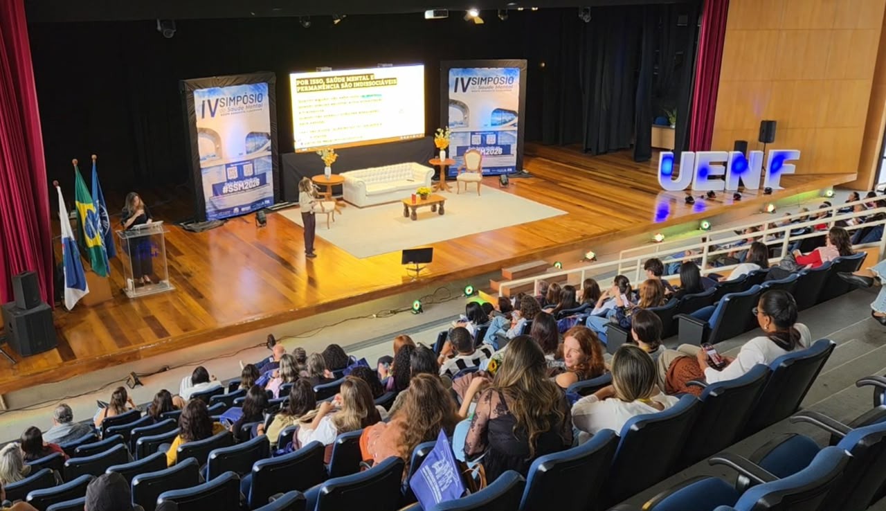 Simpósio na UENF discute saúde mental e desafios do ambiente acadêmico