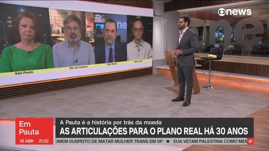 30 anos do Plano Real: jornalista fala sobre livro - Programa: GloboNews em Pauta 