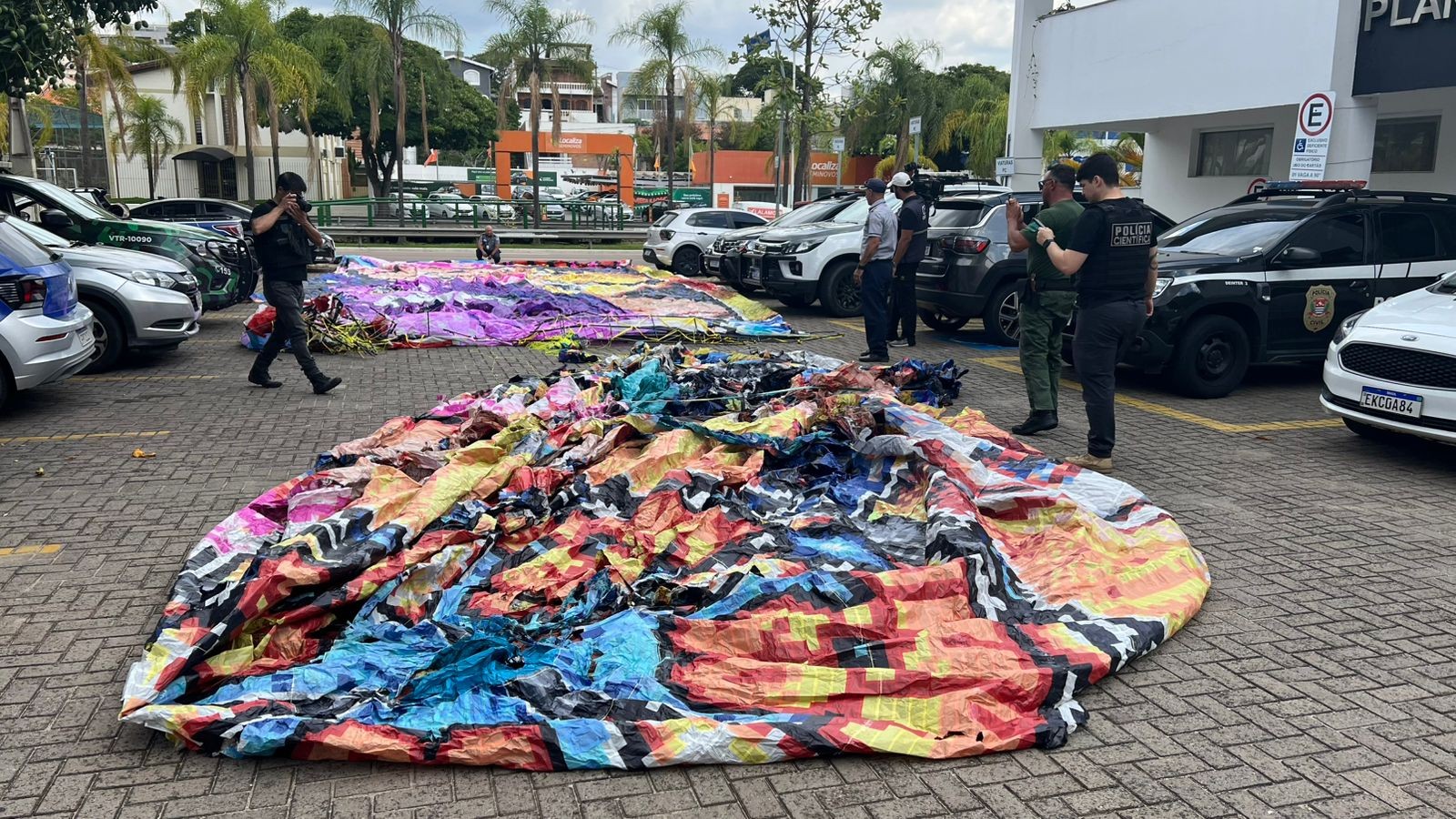 
Balão cai no Parque Mundo das Crianças em Jundiaí