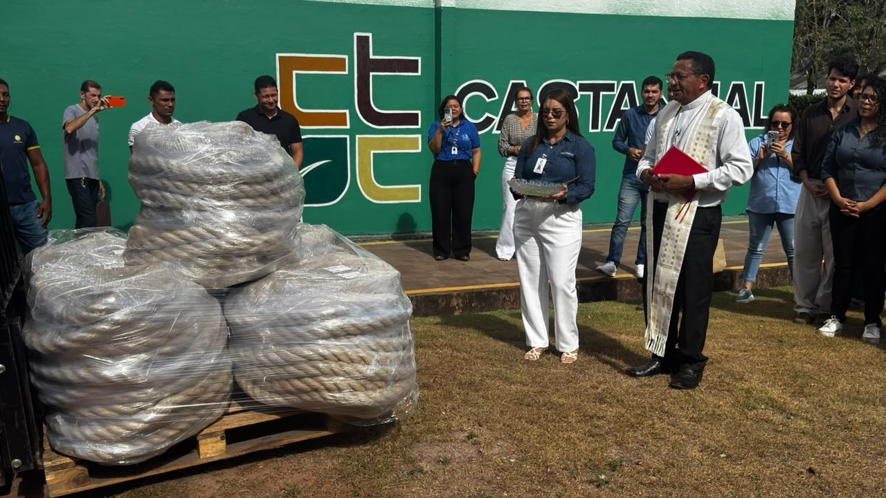 Corda do Círio 2026 chega a Belém; item une fiéis à imagem de Nossa Senhora de Nazaré 