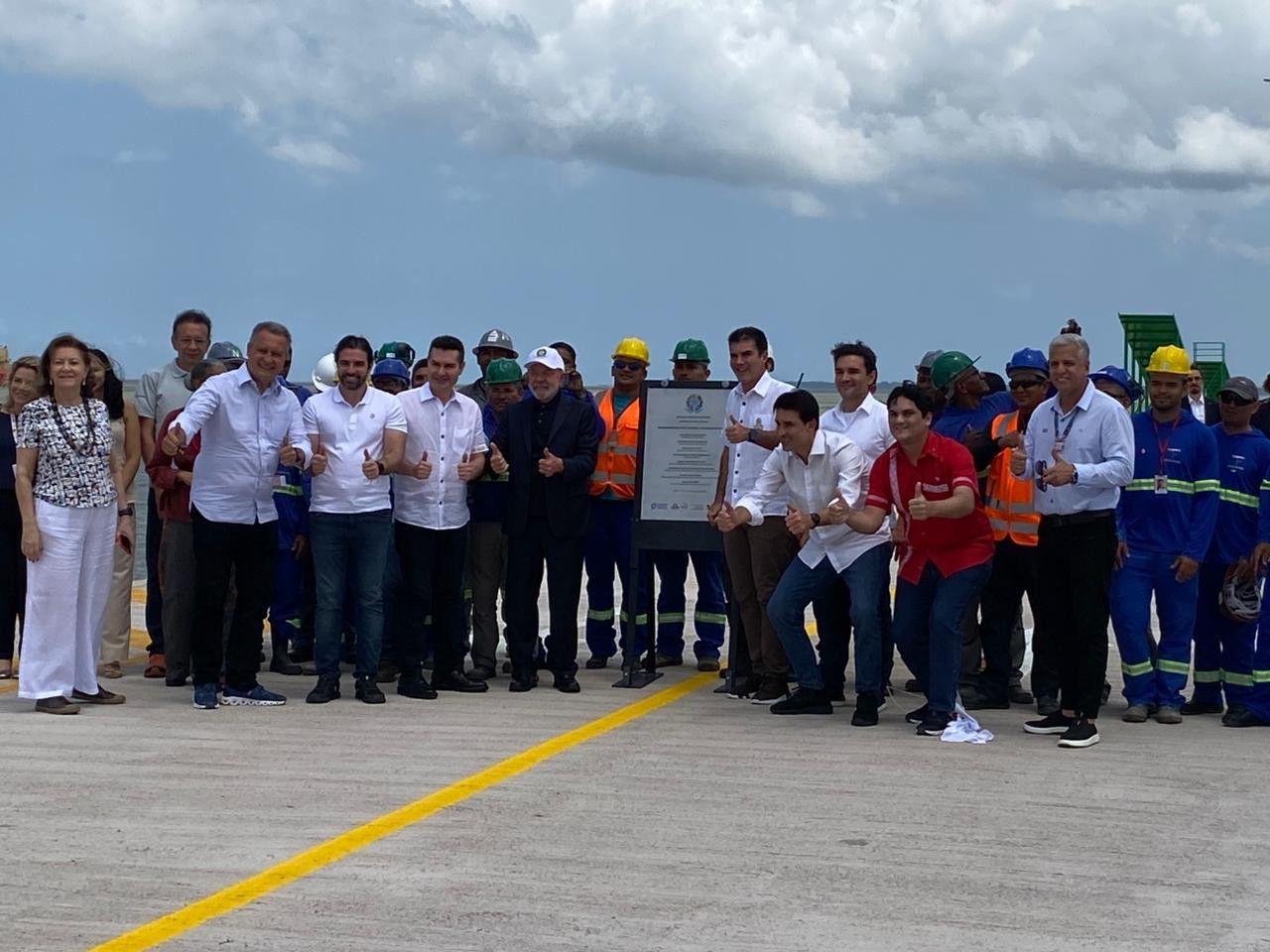 Lula inaugura ampliação de aeroporto e de Terminal Portuário que receberá navios transatlânticos na COP 30