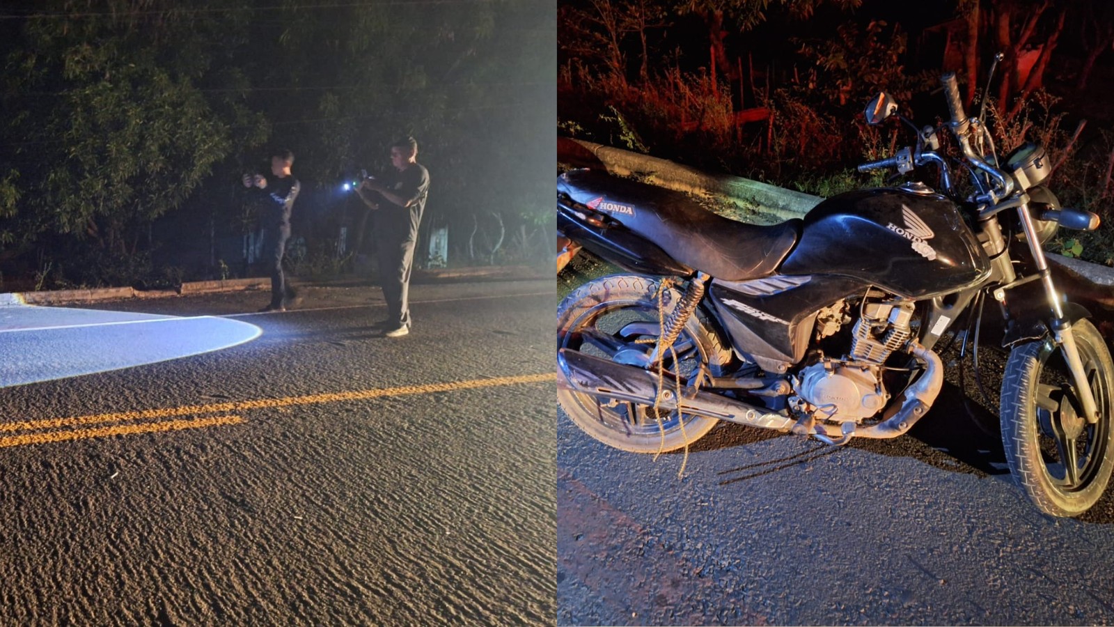 Motociclista morre e mulher fica ferida em acidente na Zona Sudeste de Teresina