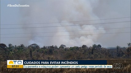 Equipamentos rurais podem causar incêndio durante a seca e é preciso cuidado; saiba mais
