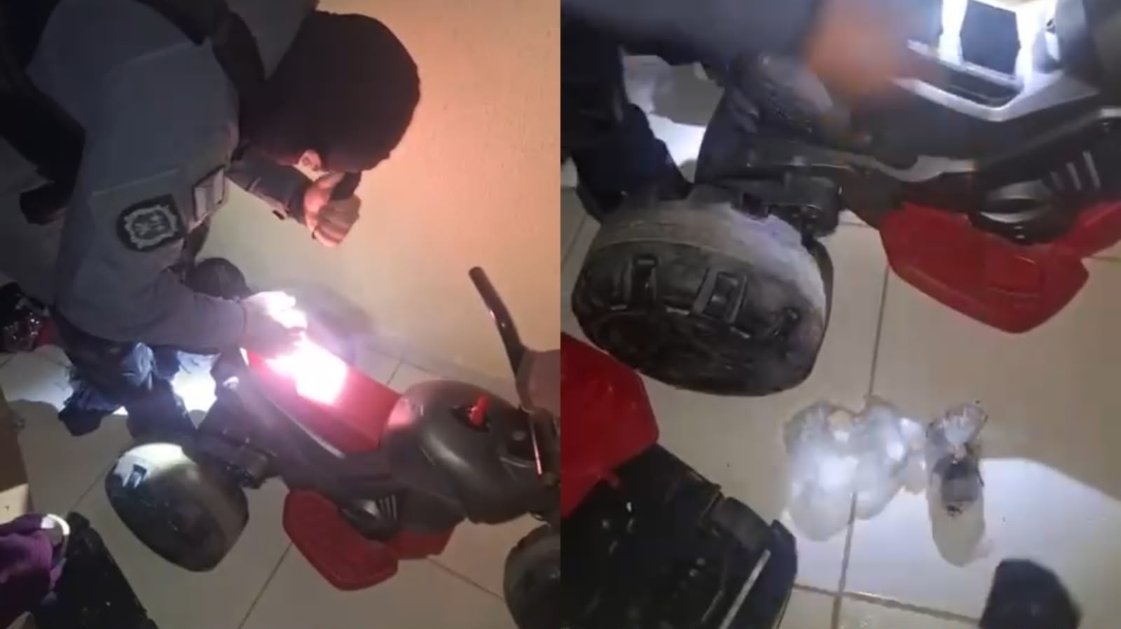Polícia encontra drogas escondidas em velocípede de bebê em Macapá | G1