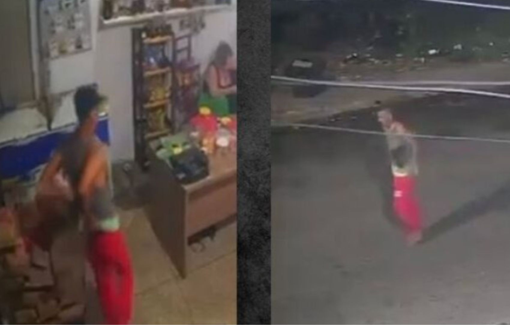 Polícia Civil divulga imagens de suspeito de agredir mulher durante tentativa de assalto em Aracaju