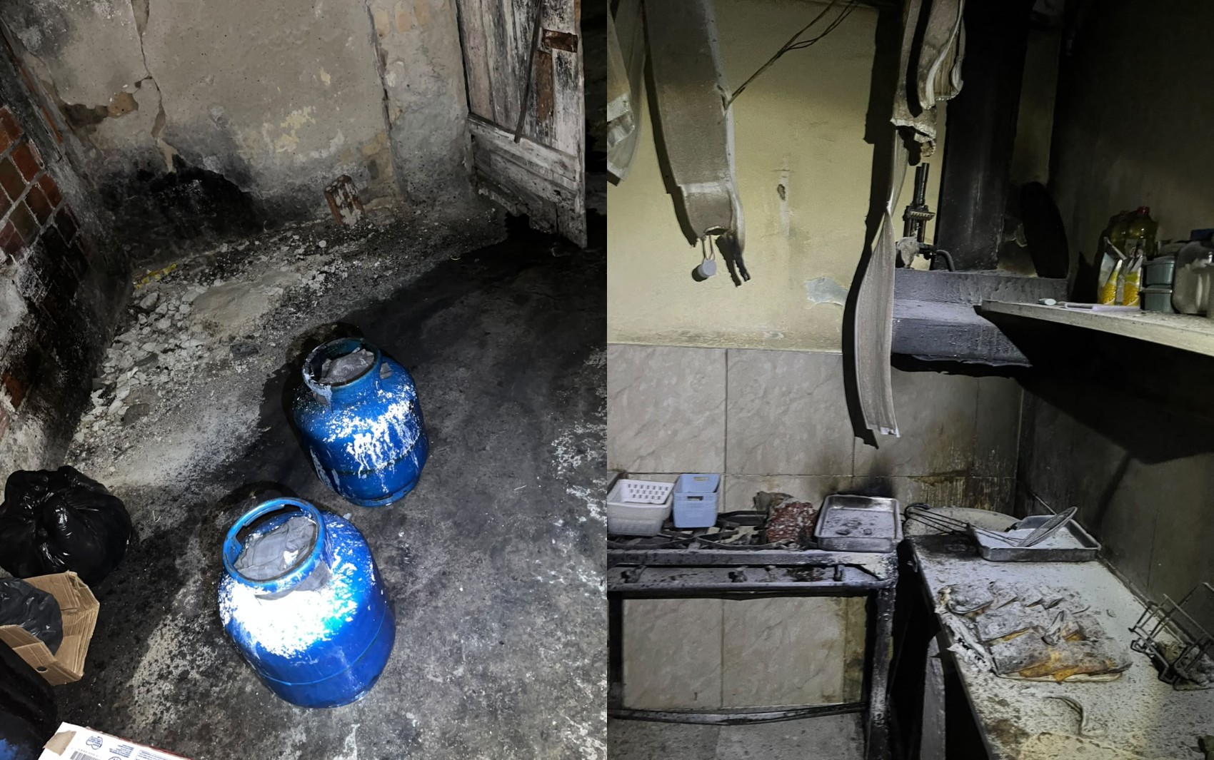 Vazamento de gás provoca incêndio em pastelaria na Bahia