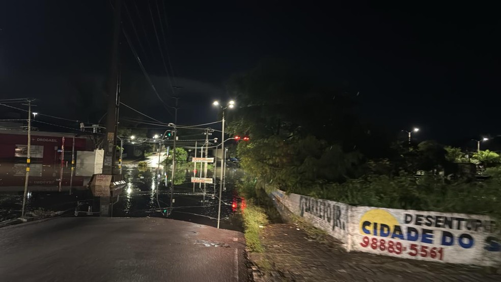 Cruzamento das avenidas Alagoas e Ayrton Senna | Foto: Antônio Araújo/Inter TV Cabugi