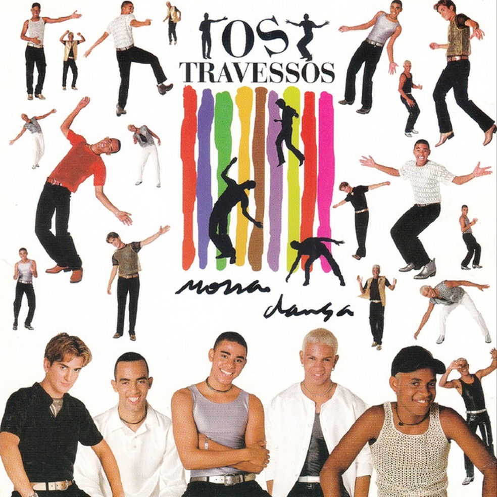 Capa de 'Nossa Dança', de Os Travessos — Foto: Reprodução