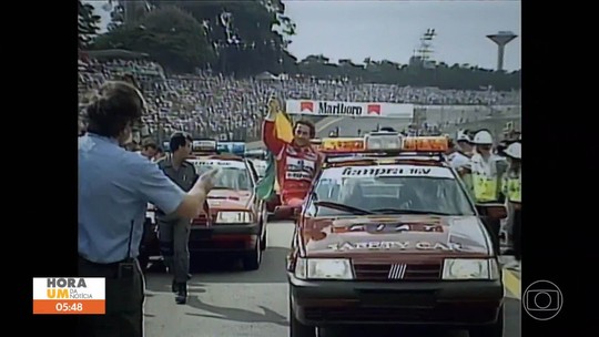 Correndo Com Ayrton Senna: tricampeão mundial da F-1 praticava corrida de rua - Programa: Hora 1 