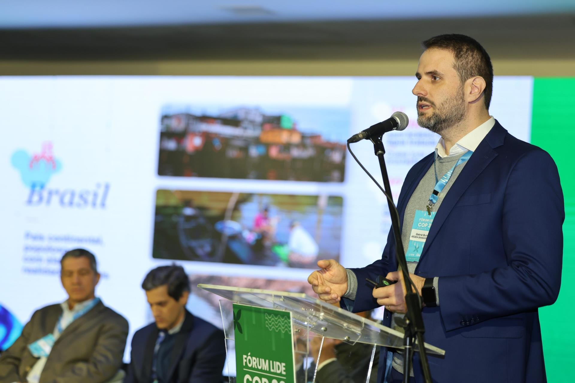 Aegea projeta futuro do saneamento sustentável no Fórum LIDE COP30