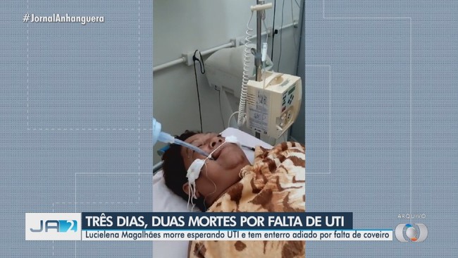 Idosa morre esperando UTI e tem enterro adiado por falta de coveiro