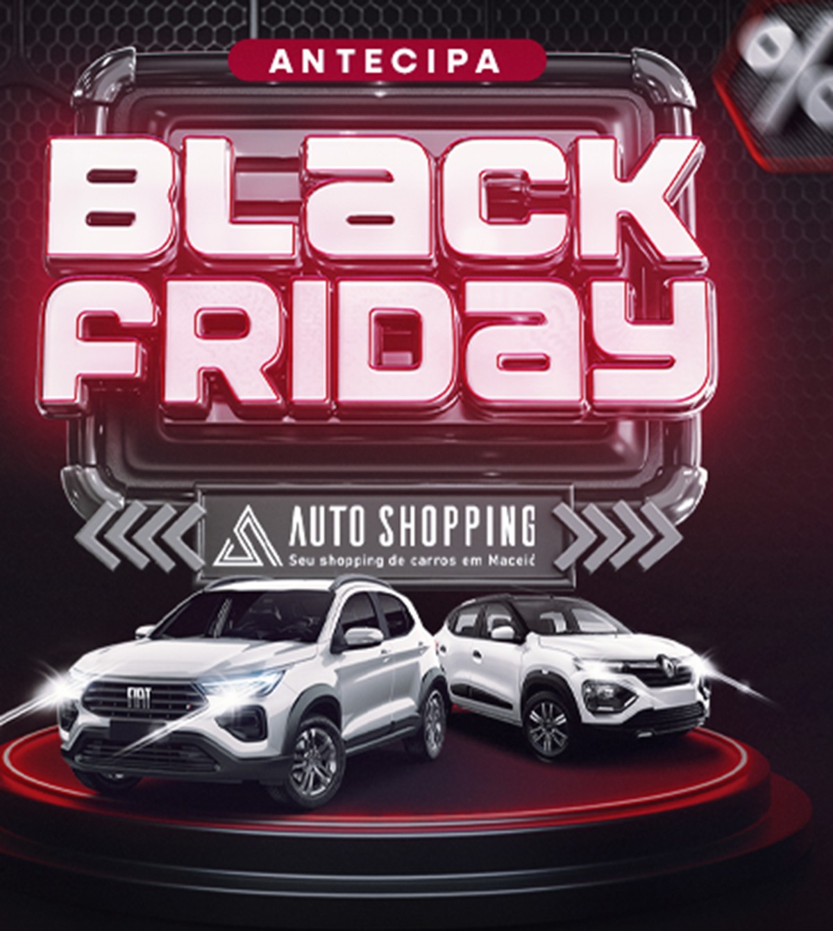 AutoShopping Maceió antecipa Black Friday com feirão de seminovos